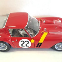 FERRARI 250 GTO 1962 LM#22 RED 1/18