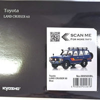 TOYOTA LANDCRUISER 60 BLUE 1/18