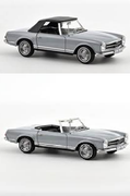 Mercedes-Benz 230 SL 1963 Grey 1:18