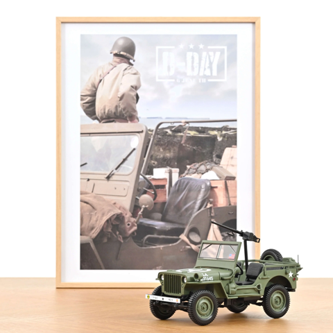 Jeep Army 1944 D-Day 1:18