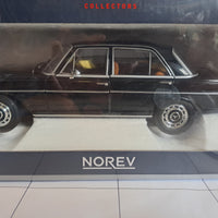 MERCEDES-BENZ 280 SE BLACK 1968 1/18