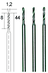 Proxxon - Micro Twist Drills 1.2 mm Diameter, ARTS AND CRAFTS, MINIATURE MODEL BUILDING, PROXXON ACCESSORIES