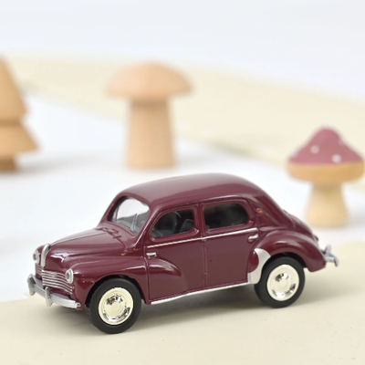 Renault 4CV 1950 Maroon 1:54