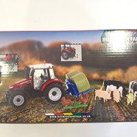 MASSEY FERGUSON 5612 TRACTOR PLAYSET 1:32 DIECAST TRACTOR