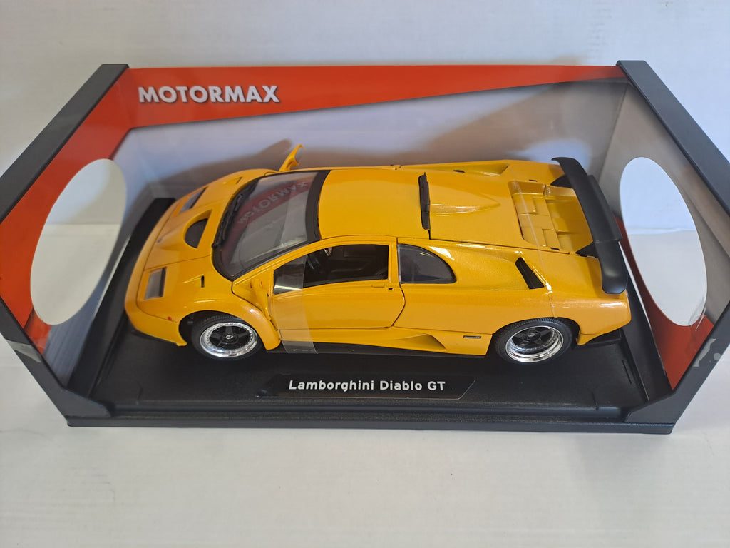 LAMBORGHINI DIABLO GT  YELLOW 1/18