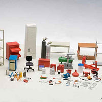 GARAGE SET 80 PCS 1/18