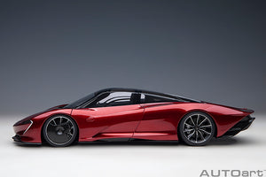 MCLAREN SPEEDTAIL RED 1/18