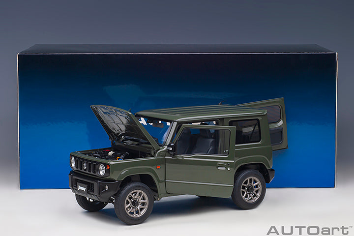 SUZUKI JIMNY JB64 JUNGLE GREEN 1/18