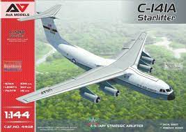 C-141A Strategic military airlifter ( 2 camo schemes) 1:144