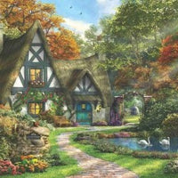 THE AUTUMN COTTAGE 2000 PIECES