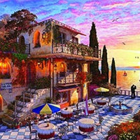 MEDITERRANEAN ROMANCE 3000 PIECES