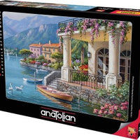 VILLA ON THE BAY 3000 PIECES,JIGSAW PUZZLE,ADULT PUZZLES, ANATOLIAN