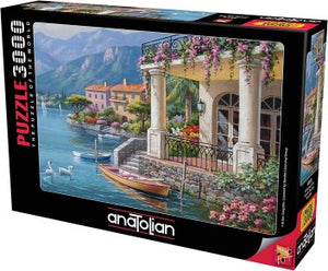 VILLA ON THE BAY 3000 PIECES,JIGSAW PUZZLE,ADULT PUZZLES, ANATOLIAN