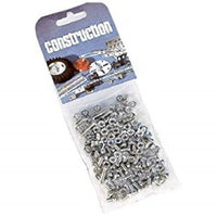 SPARES SET 120 ASSORTED PLATED SCREWS & NUTS