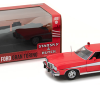 FORD GRAN TORINO STARSKY AND HUTCH (1975-79) ORANGE 1976 1/24 DIECAST, DIECAST COLLECTABLES