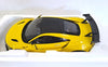 HONDA NSX CUSTOMIZED CAR YELLOW 1/18