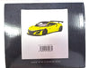 HONDA NSX CUSTOMIZED CAR YELLOW 1/18