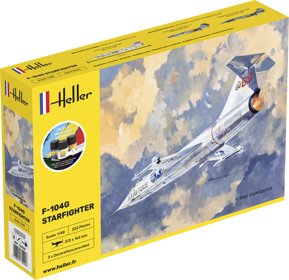 LOCKHEED F-104G Starfighter 1/48 STARTER KIT