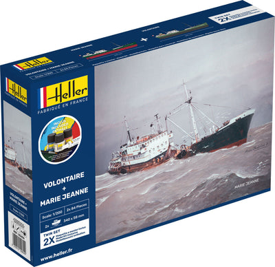 TRAWLER VOLONTAIRE + MARIE JEANNE Twinset 1/200 STARTER KIT