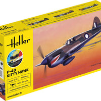 CURTISS P-40 Kitty Hawk 1/72 STARTER KIT