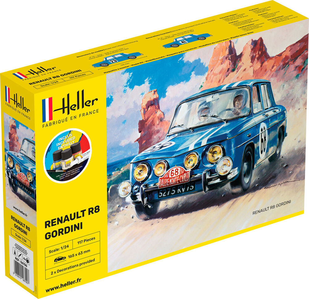 Renault R8 Gordini 1/24 STARTER KIT