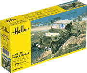 Willys Jeep & Trailer 1941 1/72