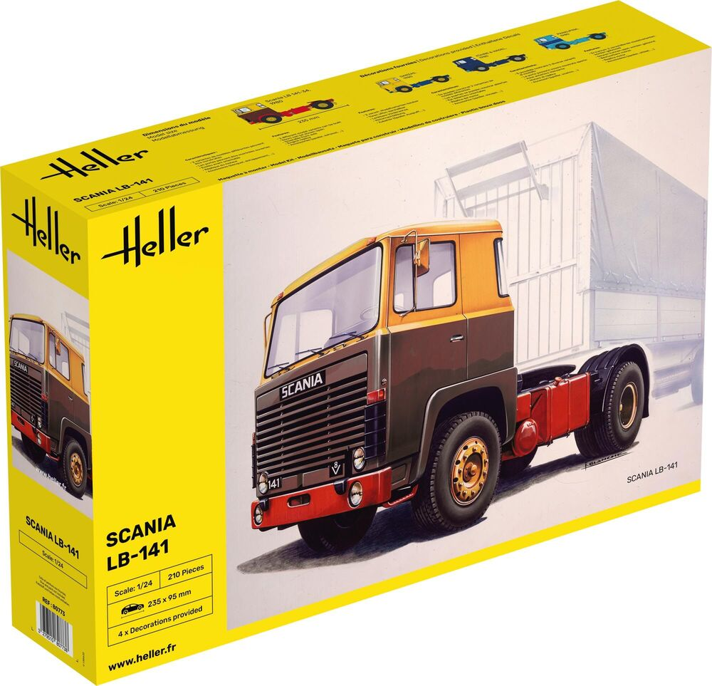 SCANIA TRUCK LB-141 1977 1/24