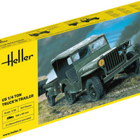 Willys Jeep and Trailer 1941 1/35