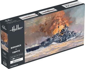 Bismarck + Tirpitz TWINSET 1/400