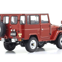 TOYOTA LAND CRUISER40 VAN RED 1/18