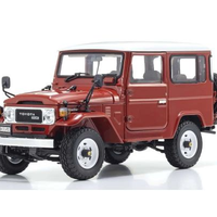 TOYOTA LAND CRUISER40 VAN RED 1/18