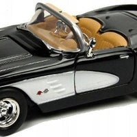 CHEV CORVETTE BLACK 1959 1/24