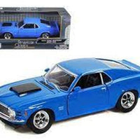 FORD MUSTANG BOSS 429 BLUE 1970 1/24