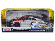 AUDI R8 LMS GT3 GT RACING SILVER  1/24