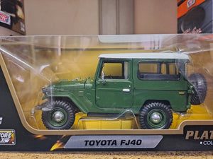 TOYOTA FJ40 (HARD TOP) GREEN 1/24