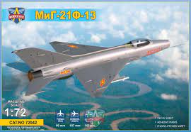 MiG-21F-13 supersonic jet fighter 1:72