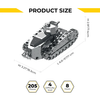 NIMBLE FIGHTER MECHANICAL TANK 179 PARTS