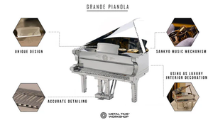 Grande Pianola Mechanical  kit of piano, 22 parts