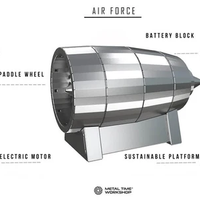 AIR FORCE MECHANICAL-ELECTRIC JET TURBINE 58 PARTS