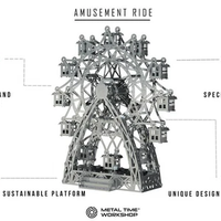 AMUSEMENT RIDE MECH-ELEC FERRIS WHEEL 63 PARTS