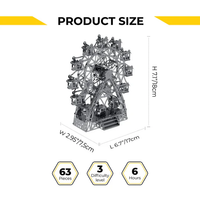 AMUSEMENT RIDE MECH-ELEC FERRIS WHEEL 63 PARTS