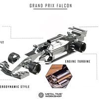 Grand Prix Falcon Mechanical  kit of formula racing cars, 192 parts