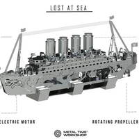 LOST AT SEA MECHANICAL ELECT TITANIC 158 PARTS