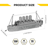 LOST AT SEA MECHANICAL ELECT TITANIC 158 PARTS