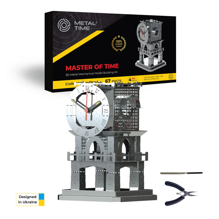 MASTER OF TIME MECH MODELOF CLOCK TOWER 67 PARTS