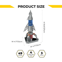 AD ASTRA MECHANICAL-ELECTR ROCKET 49 PARTS