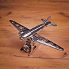 Remarkable Douglas Mechanical  kit of airplane  DC-3, 146 parts