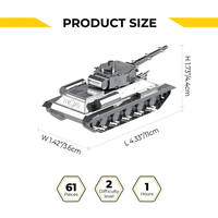 T-34/85  STATIC TANK 61 PARTS