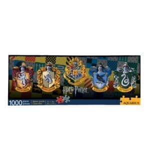 HARRY POTTER CRESTS SLIM PUZZLE 1000PC