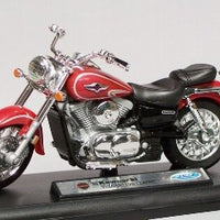 KAWASAKI VULCAN 1500 CLASSIC RED 02 1/18